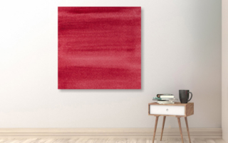 quadro rosso monocolore